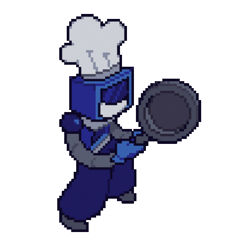 Frying Pan Dancing Sticker
