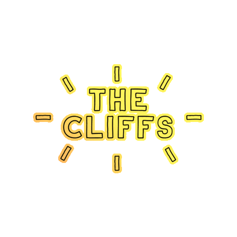 The Cliffs Sticker