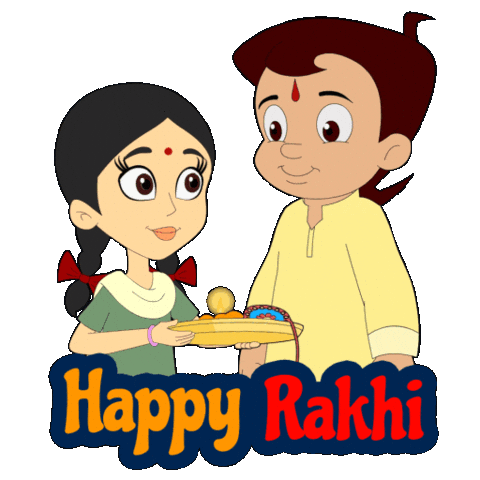 Rakhi Rakhispecial Sticker by Chhota Bheem