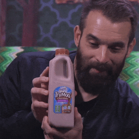 Chocolate milk or strawberry milk
