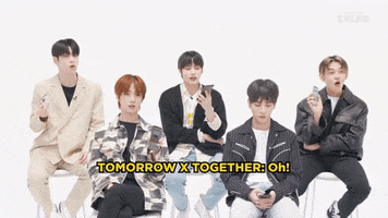 K-Pop Tomorrow X Together GIF by BuzzFeed