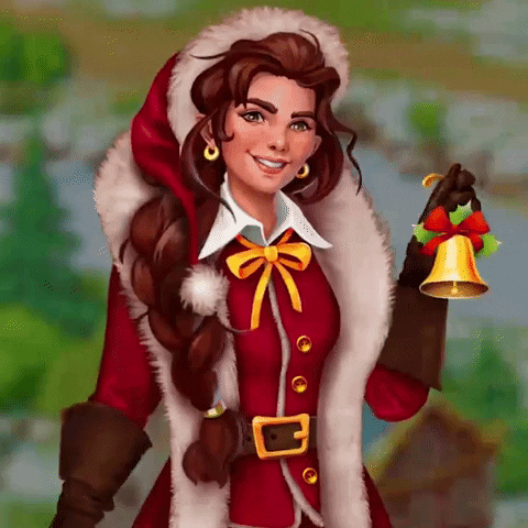 Merry Christmas Smile GIF by G5 games
