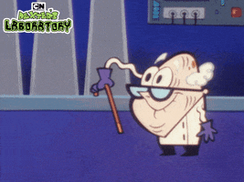 Old Man Dexter GIF by Cartoon Network