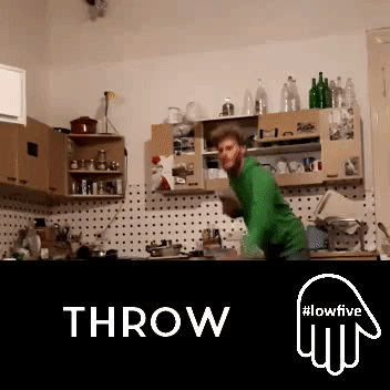 andikram throwup lowfive GIF