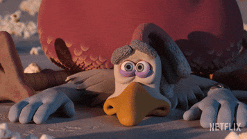 Angry Chicken Run GIF by NETFLIX