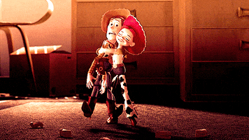 toy story i looked at many hug to choose this one GIF