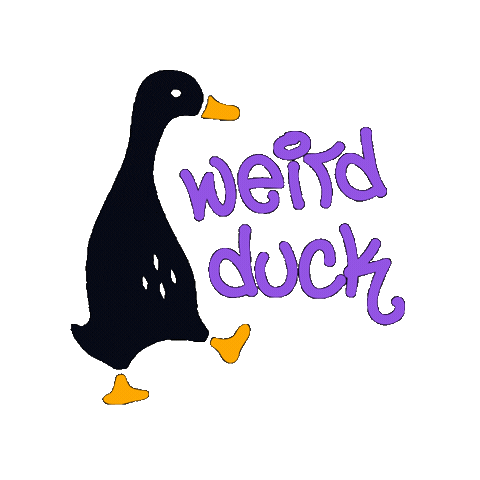 Duck Sticker by Berta