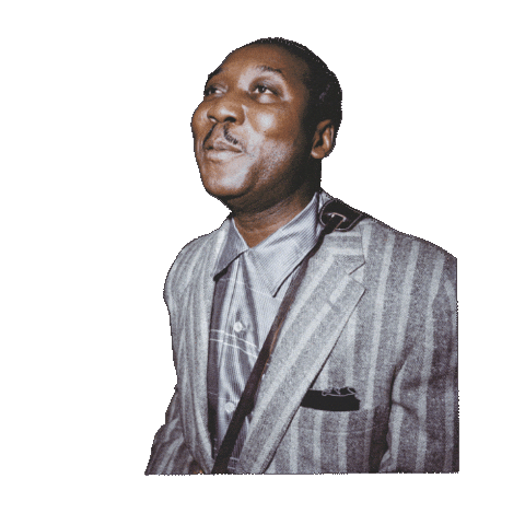 Muddy Waters Jazz Sticker by Chess Records