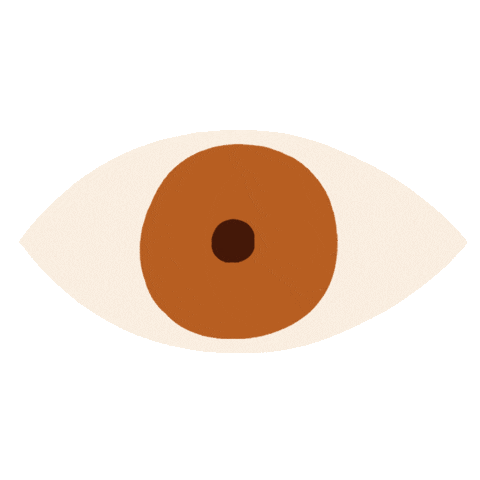 Illustration Eyes Sticker by Melanie Johnsson