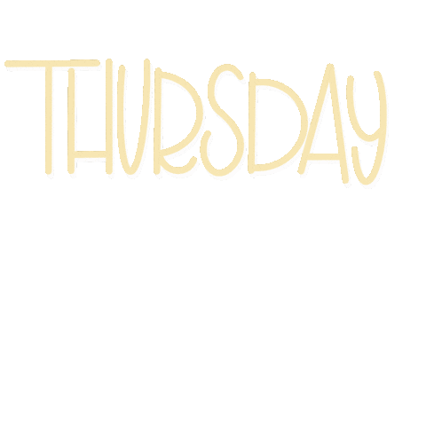 Thursday Friday Eve Sticker