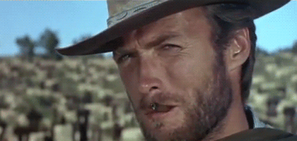 Maudit maudit clint eastwood the good the bad and the ugly sergio leone GIF