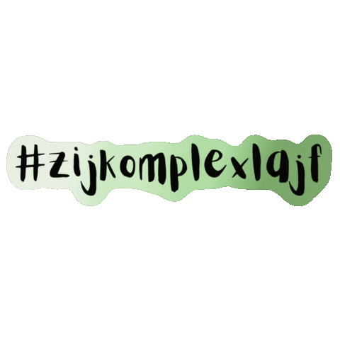 Sticker by Komplexlajf