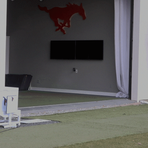 Golf Athletics GIF by SMU Mustangs