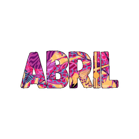 Abril Sticker