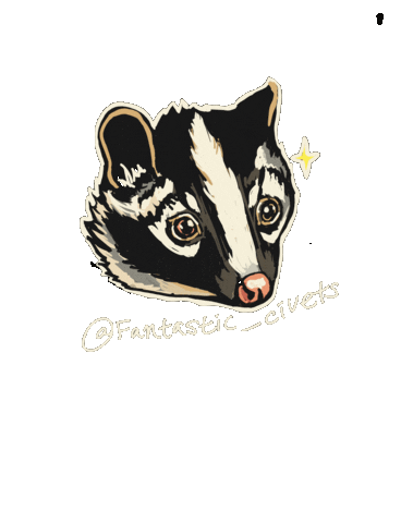 Civet Sticker