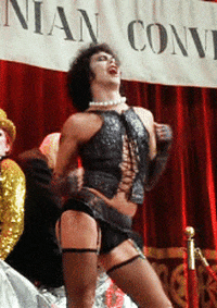 rocky horror picture show i got a lil carried away GIF