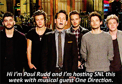 [screaming] one direction GIF by Saturday Night Live