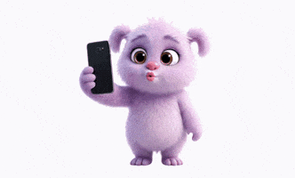 Feeling Cute Love You GIF by The Fuzzlets