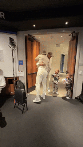 Lebron James Hug GIF by NBA