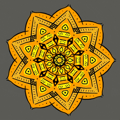 Mandala Ornament GIF
