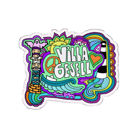 Playa Totem Sticker
