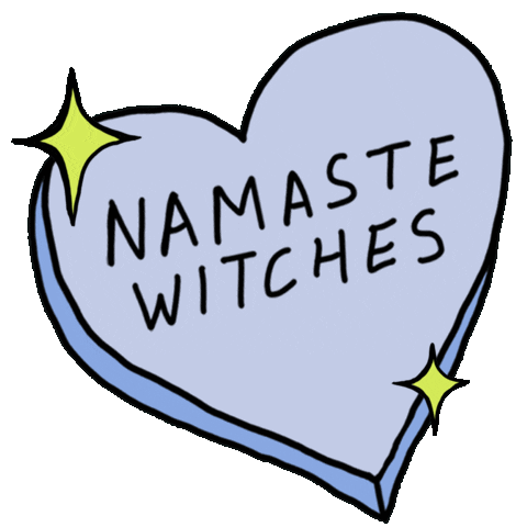 Heart Witch Sticker by rrrnte
