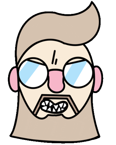 Angry Gay Sticker