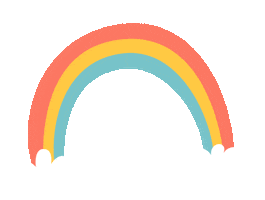 Rainbow Color Sticker by Chanamon