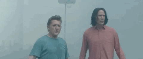 Giphy - No Way Disbelief GIF by Bill & Ted Face the Music