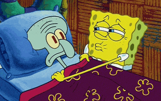 Good Night Kiss GIF by SpongeBob SquarePants