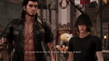 Alcazar video game xbox assassins creed ffxv GIF