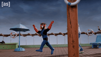 Robot Chicken Running GIF by Adult Swim
