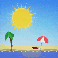 Summer Sun GIF by leeamerica - Find & Share on GIPHY