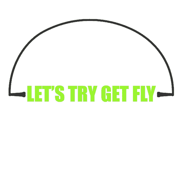 Get Fly Jump Rope Sticker