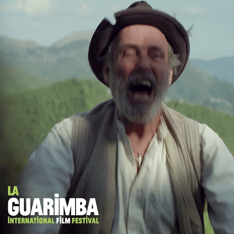 Happy Old Man GIF by La Guarimba Film Festival - Find & Share on GIPHY