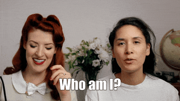 Who Are You Lesbian Couple GIF