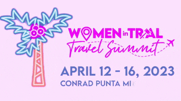 Women in Trial Travel Summit GIF
