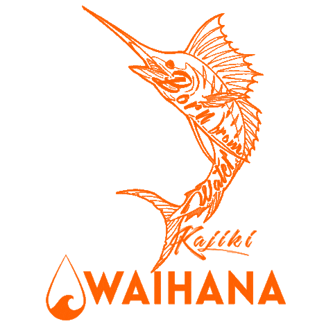 Fish Hawaii Sticker by Waihana
