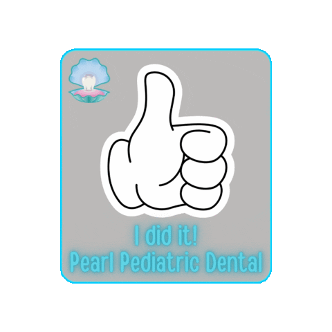 Dentist Tooth Sticker by Pearl Pediatric Dental