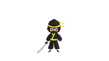 Ninja Sticker by ATP Science