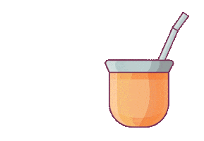 Argentina Mate Sticker by Estudio Koi