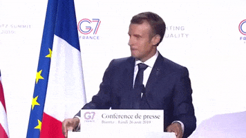 Emmanuel Macron G7 GIF