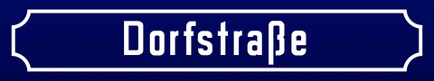 Straßenschild Dorfstraße GIF by Lulububu Software GmbH