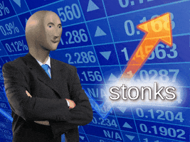 meme market stonks GIF