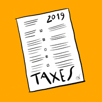 April 15 Taxes GIF by INTO ACTION