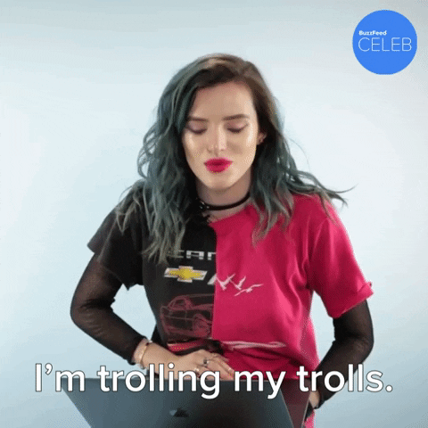 Bella Thorne Trolls GIF by BuzzFeed