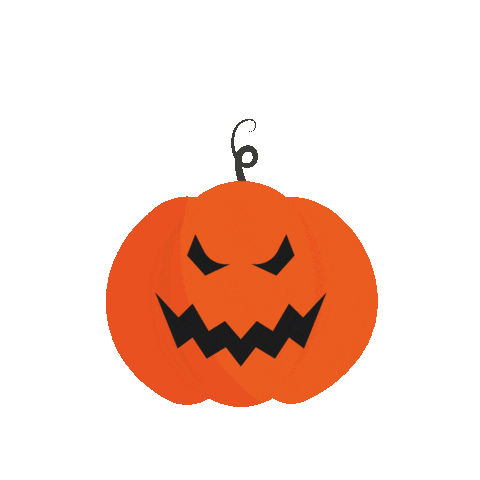 Trick Or Treat Halloween Sticker by Strictly Design
