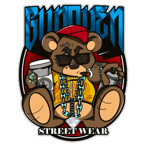 Teddy Taipan Sticker by Gunoven