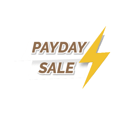 Sale Lightning Sticker by Level Up Beaute