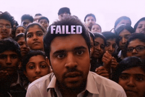 Exam Fail GIF